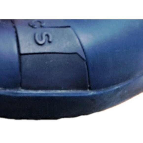 Crocs Women's 9 Blue Sassari Slides 3 Inch Wedge Heel FLAWS - See Photos - Picture 11 of 12